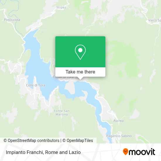 Impianto Franchi map