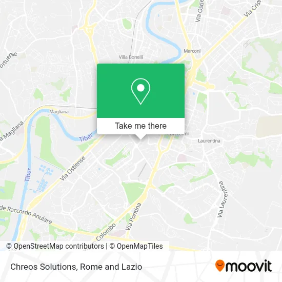 Chreos Solutions map