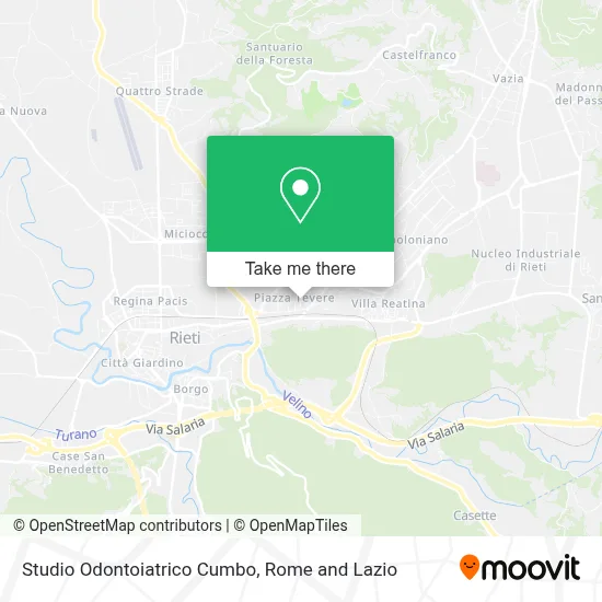 Studio Odontoiatrico Cumbo map
