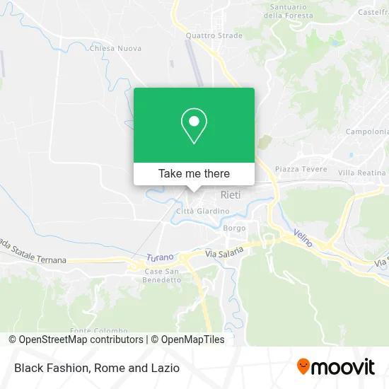 Black Fashion map