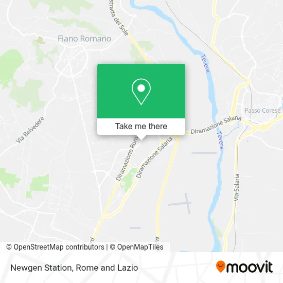 Newgen Station map