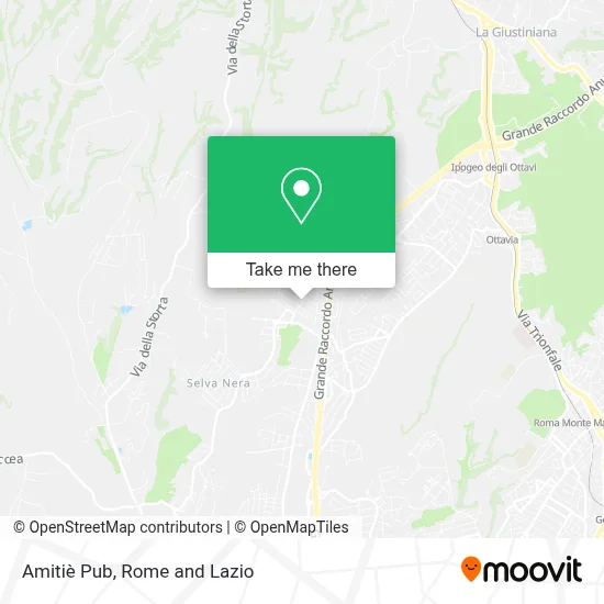 Amitiè Pub map