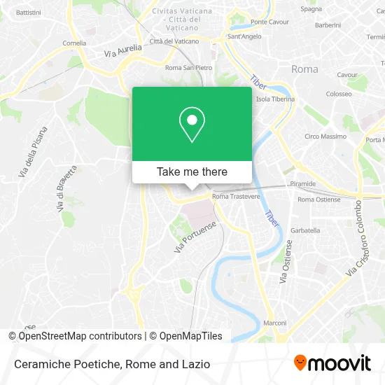 Ceramiche Poetiche map