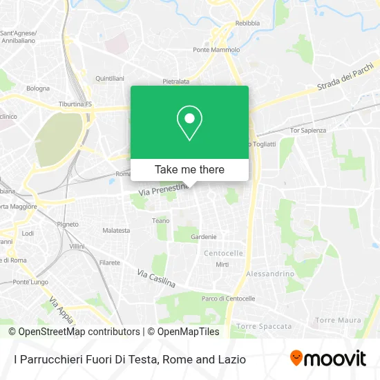 I Parrucchieri Fuori Di Testa map