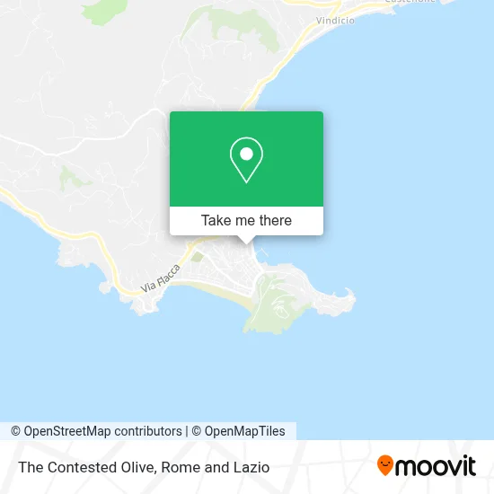The Contested Olive map