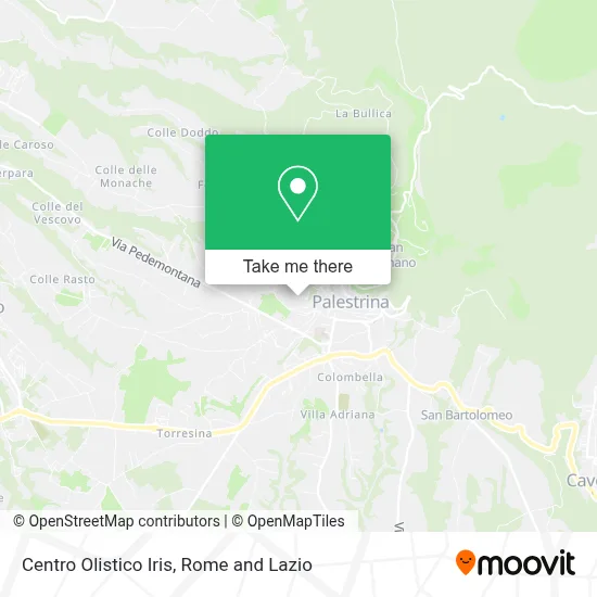 Centro Olistico Iris map