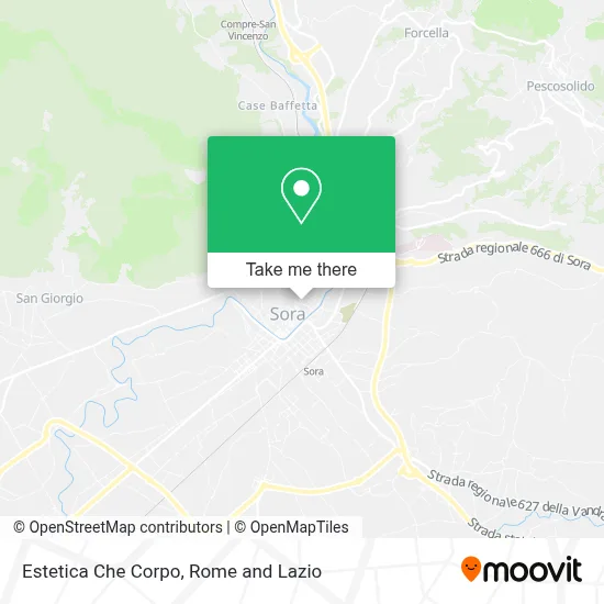 Estetica Che Corpo map