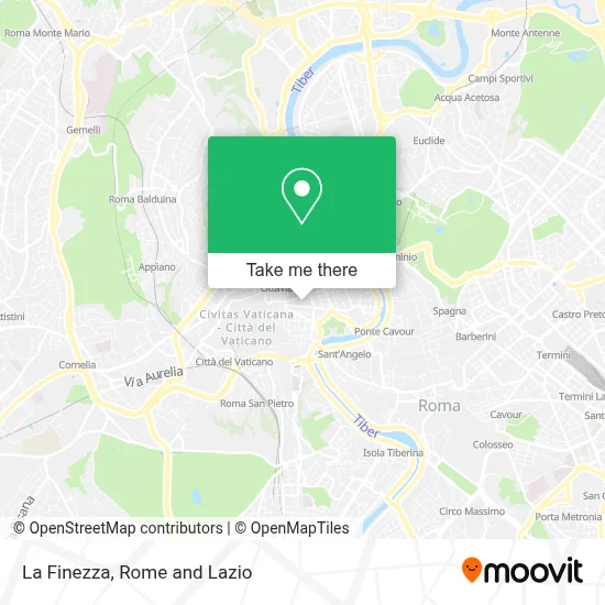 La Finezza map