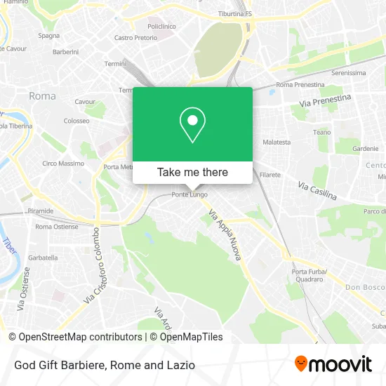 God Gift Barbiere map