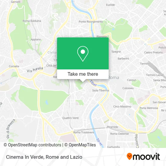 Cinema In Verde map