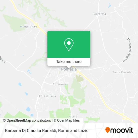 Barberia Di Claudia Ranaldi map