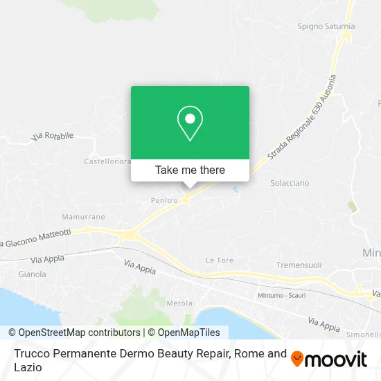 Trucco Permanente Dermo Beauty Repair map