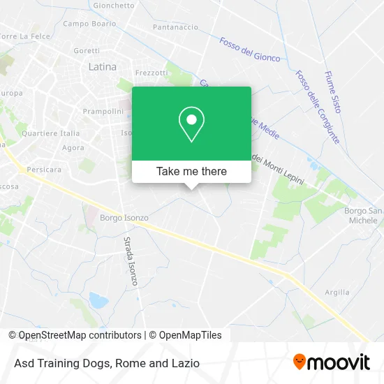 Asd Training Dogs map