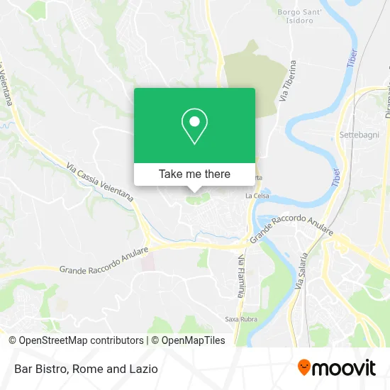 Bar Bistro map