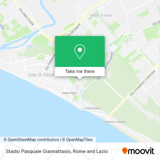 Stadio Pasquale Giannattasio map