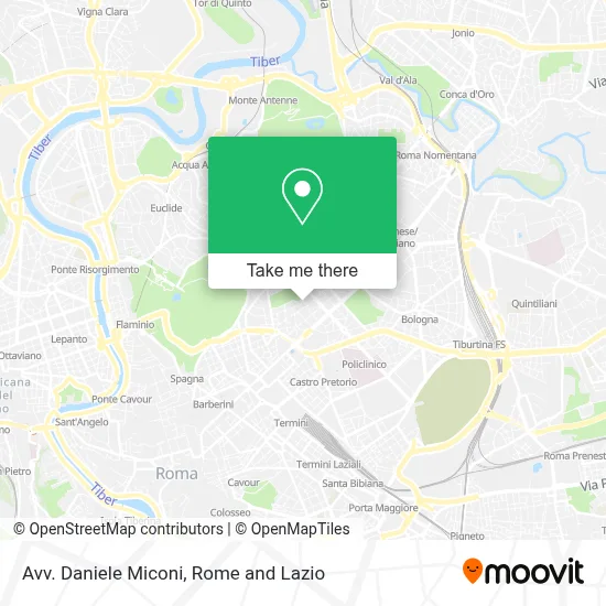 Avv. Daniele Miconi map