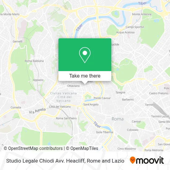 Studio Legale Chiodi Avv. Heacliff map