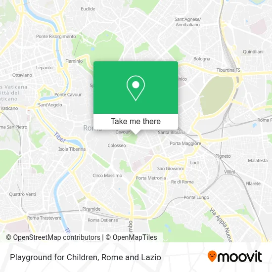 Playground for Children map