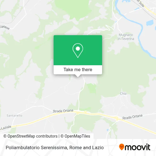 Poliambulatorio Serenissima map