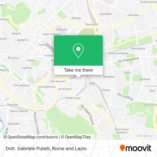 Dott. Gabriele Putelli map