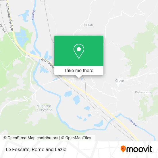 Le Fossate map