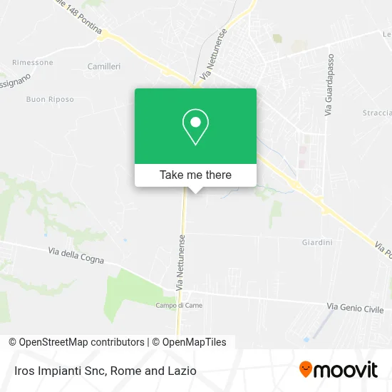 Iros Impianti Snc map