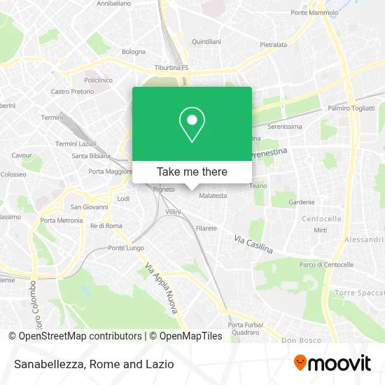 Sanabellezza map
