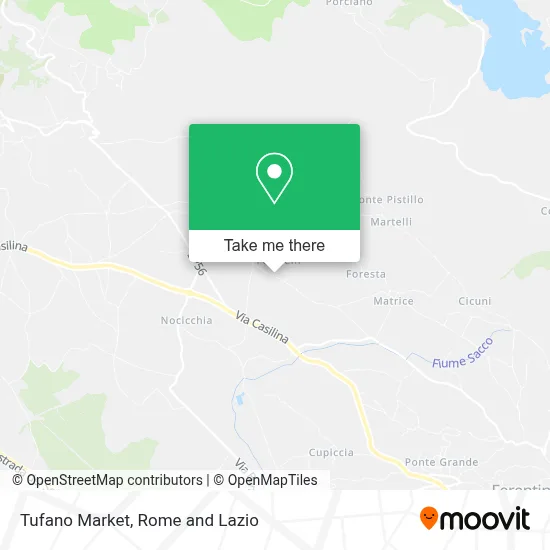 Tufano Market map