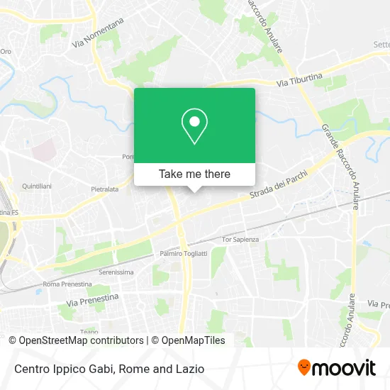Centro Ippico Gabi map