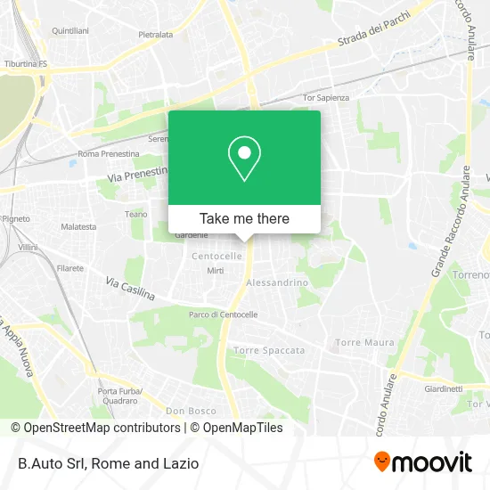 B.Auto Srl map