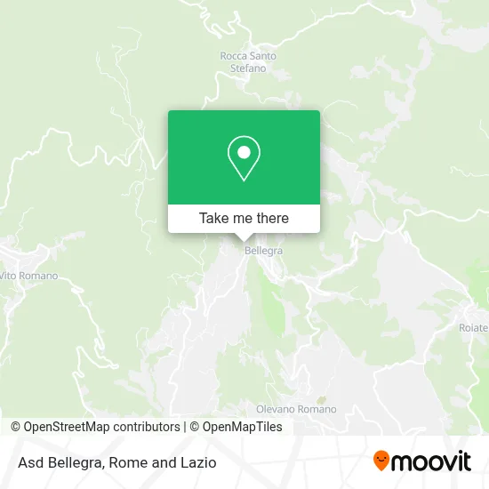 Asd Bellegra map