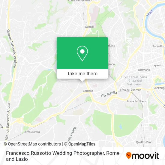 Francesco Russotto Wedding Photographer map