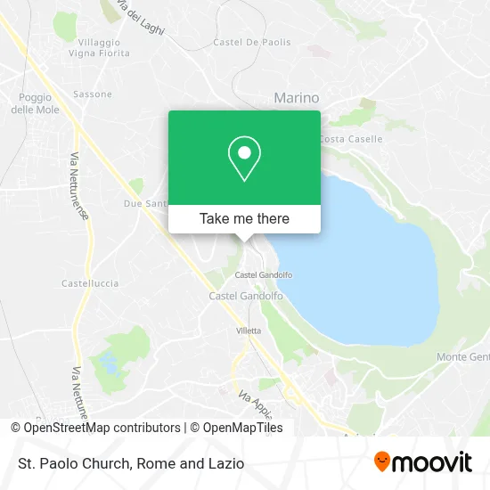 St. Paolo Church map