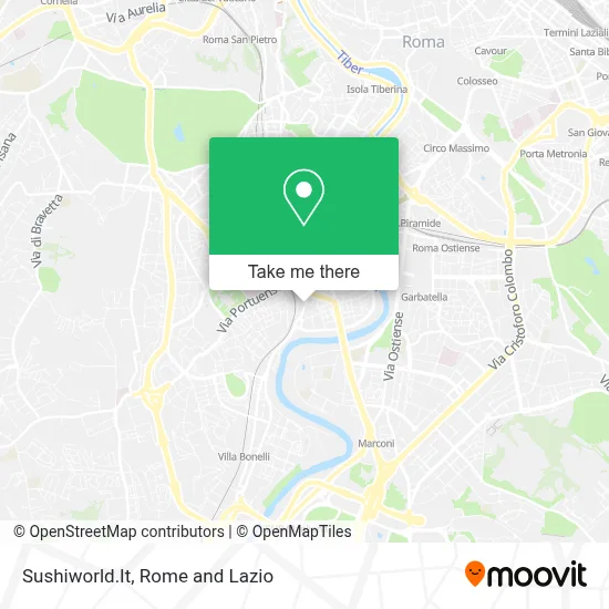 Sushiworld.It map
