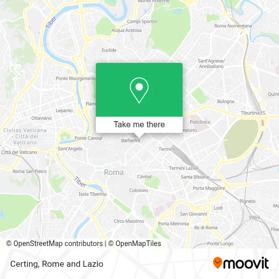 Certing map
