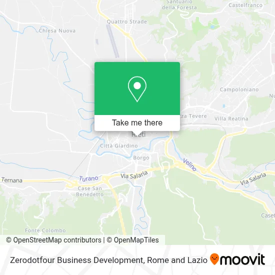 Zerodotfour Business Development map