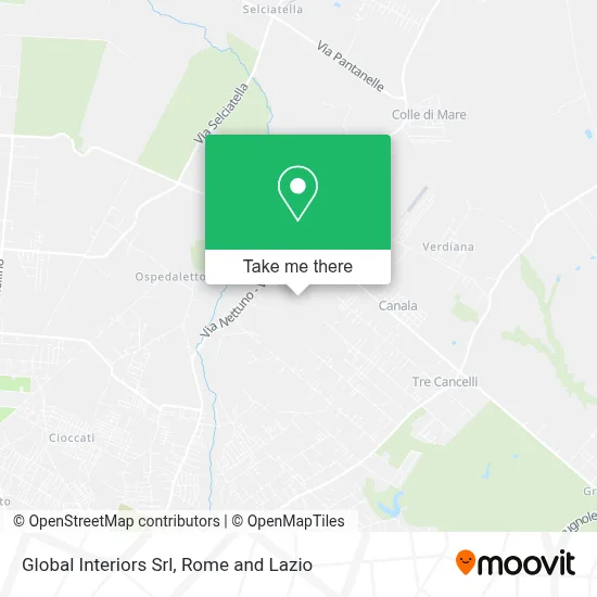 Global Interiors Srl map