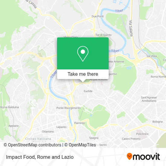Impact Food map