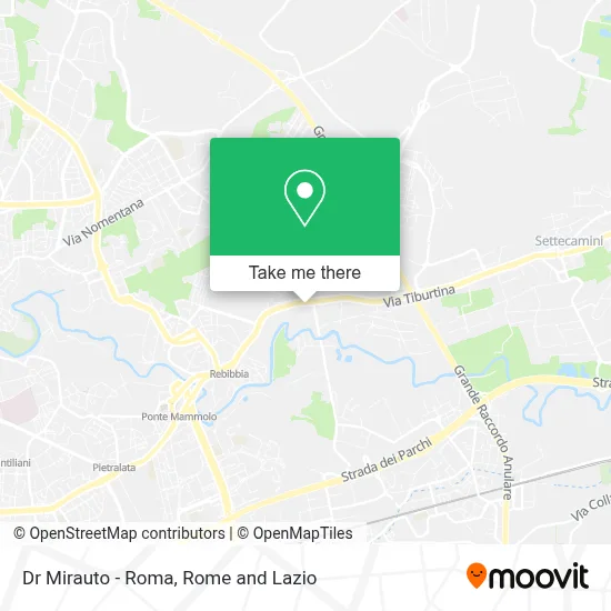 Dr Mirauto - Roma map