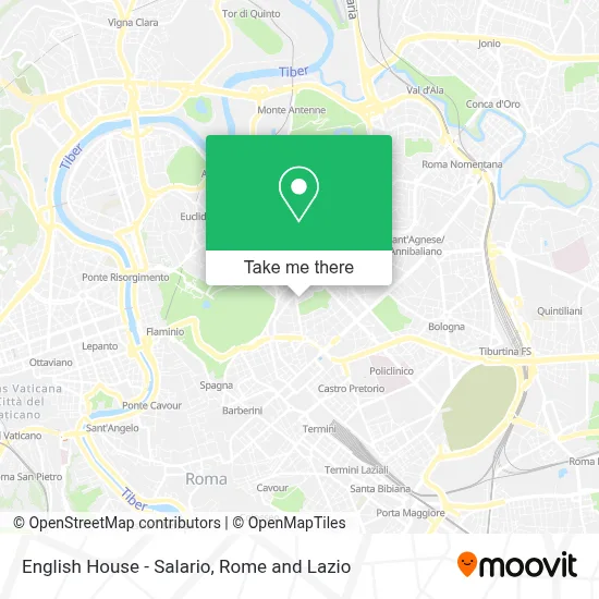 English House - Salario map