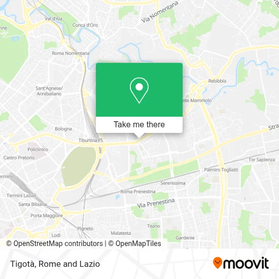 Tigotà map