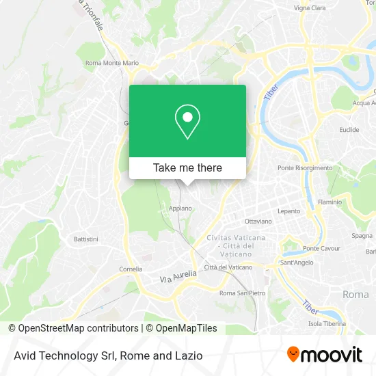 Avid Technology Srl map