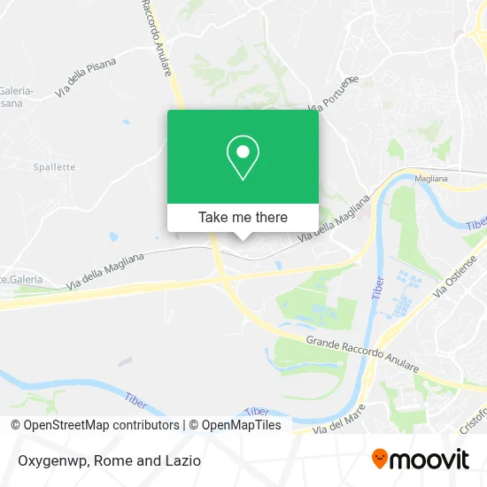 Oxygenwp map