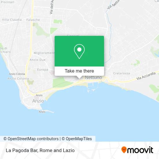La Pagoda Bar map