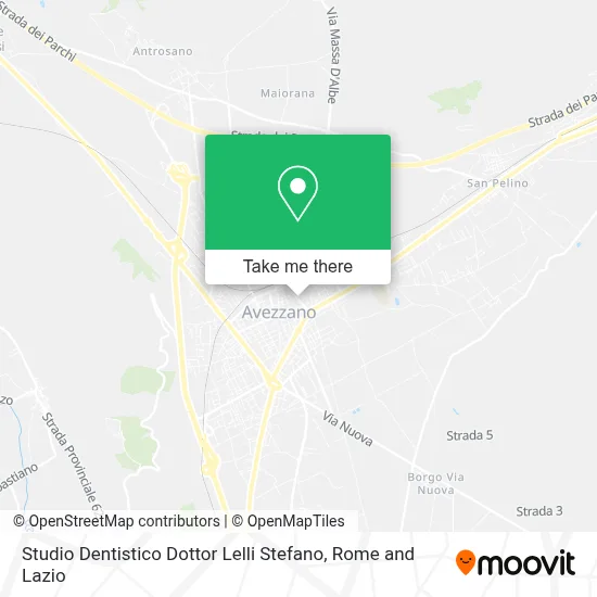 Studio Dentistico Dottor Lelli Stefano map