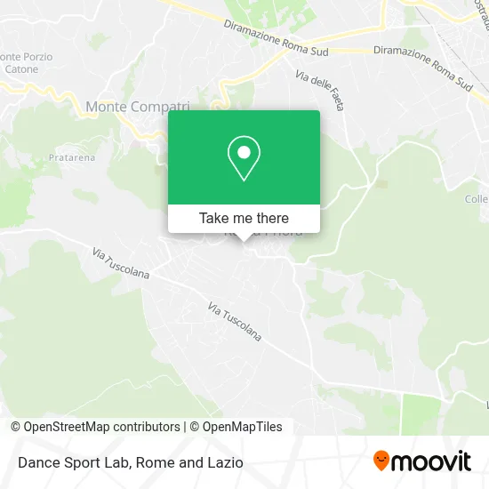 Dance Sport Lab map
