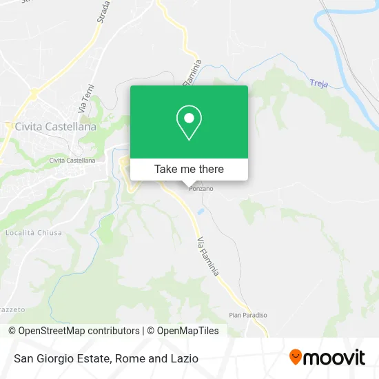 San Giorgio Estate map