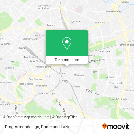 Dmg Arredodesign map