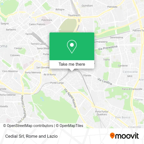 Cedial Srl map