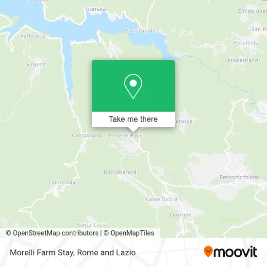 Morelli Farm Stay map